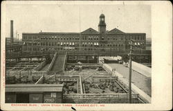 Exchange Building, Union Stock Yards Kansas City, MO Postcard Postcard Postcard