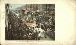 Rex in Mardi Gras procession New Orleans, LA Postcard Postcard Postcard