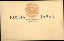 Russia Japan Peace Conference - Portsmouth Postcard