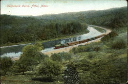 Kennebunk Curve Athol, MA Postcard Postcard Postcard