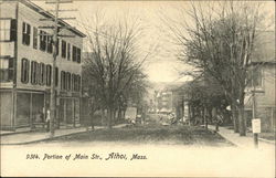 Portion of Main Street Postcard