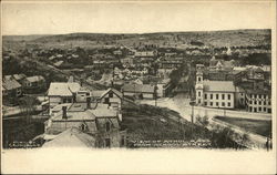 View from School Street Postcard