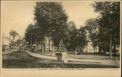 Park, Athol Center Postcard