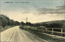 View On Orange Road Postcard