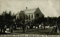 Golden Gate Park - Children's Playground San Francisco, CA Postcard Postcard Postcard