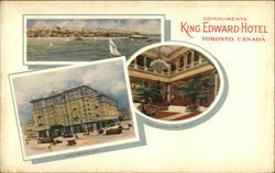 King Edward Hotel Toronto, ON Canada Ontario Postcard Postcard Postcard