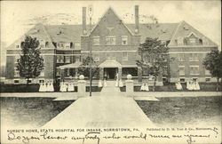 Nurse's Home, State Hospital for Insane Norristown, PA Postcard Postcard Postcard