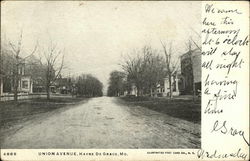 Union Avenue Havre de Grace, MD Postcard Postcard Postcard