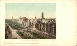 Commonwealth Avenue Boston, MA Postcard Postcard Postcard