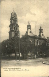 City Hall Gloucester, MA Postcard Postcard Postcard