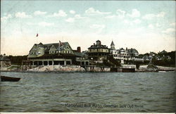 Corinthian Yacht Club House Marblehead, MA Postcard Postcard Postcard