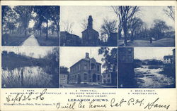 Lebanon Views New Hampshire Postcard Postcard Postcard