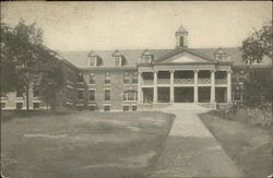 School or Hospital Building Postcard