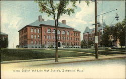 English and Latin High Schools Somerville, MA Postcard Postcard Postcard