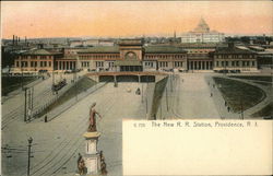 The New R. R. Station Providence, RI Postcard Postcard Postcard