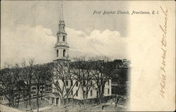 First Baptist Church Providence, RI Postcard Postcard Postcard