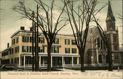 Elmwood Hotel & Christian Union Church Postcard