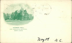 Hosmer Hall, Washington Boulevard Postcard