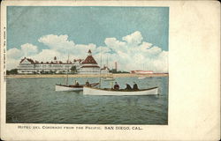 Hotel del Coronado from the Pacific San Diego, CA Postcard Postcard Postcard