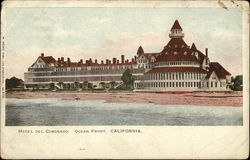 Hotel del Coronado - Ocean Front California Postcard Postcard Postcard