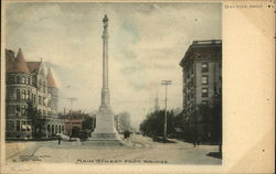 Main Street From Bridge Dayton, OH Postcard Postcard Postcard