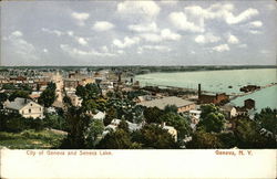 City of Geneva and Seneca Lake Postcard