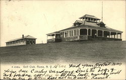 Golf Club Rome, NY Postcard Postcard Postcard