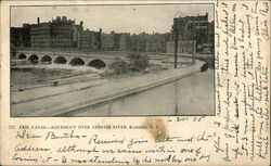 Erie Canal - Aqueduct Over Genesee River Postcard