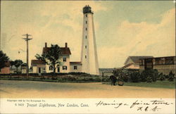 Pequot Lighthouse Postcard