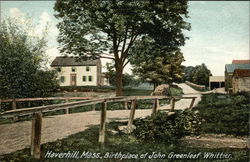 Birthplace of John Greenleaf Whittier Haverhill, MA Postcard Postcard Postcard