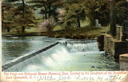 The Forge and Nathaniel Greene Memorial Seat Postcard