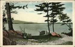 Lake and Mountains from Mason's Point Postcard