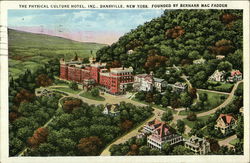 The Physical Culture Hotel founded By Bernarr MacFadden Dansville, NY Postcard Postcard Postcard