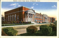 Bassick Junior High School Bridgeport, CT Postcard Postcard Postcard