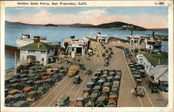 Golden Gate Ferry Postcard