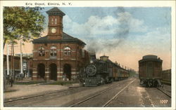 Erie Depot Elmira, NY Postcard Postcard Postcard