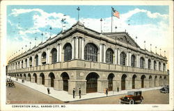 Convention Hall Kansas City, MO Postcard Postcard Postcard