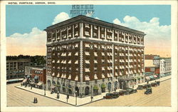 Hotel Portage Akron, OH Postcard Postcard Postcard