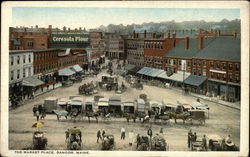 The Market Place Bangor, ME Postcard Postcard Postcard