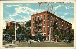 Detroit Hotel Postcard