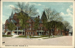 Street View of Meredith College Postcard