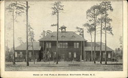 Home of the Public Schools Postcard