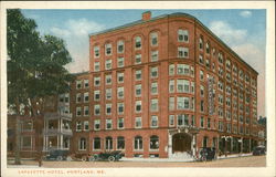 Lafayette Hotel Portland, ME Postcard Postcard Postcard