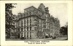 The Vendome by Frank H. Abbot & Son Boston, MA Postcard Postcard Postcard