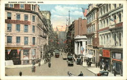 Summer Street Boston, MA Postcard Postcard Postcard