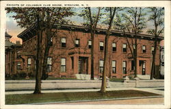 Knights of Columbus Club House Postcard