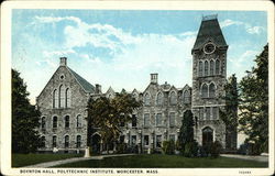 Boynton Hall, Polytechnic Institute Postcard