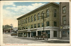 Starrett Building Athol, MA Postcard Postcard Postcard