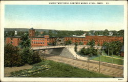 Union Twist Drill Company Works Postcard