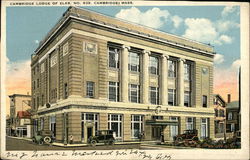 Cambridge Lodge of Elks Postcard